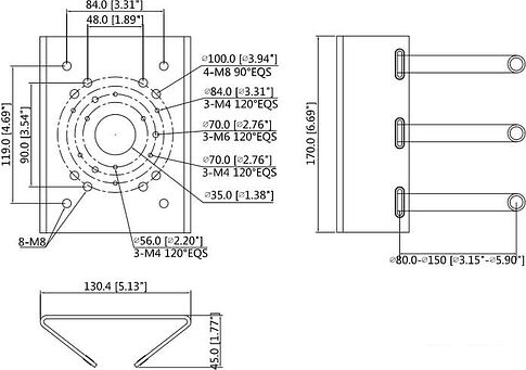 Кронштейн Dahua DH-PFA150