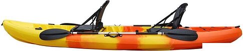 Байдарка BarrakuDA SOT385 (желтый/красный)