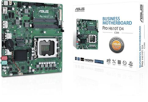 Материнская плата ASUS Pro H610T D4-CSM