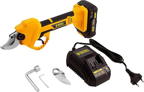 Секатор Denzel CP-30 (с 1-им АКБ)