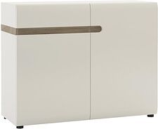 Комод Anrex Linate 2D-1S / TYP 35 (белый/сонома трюфель) Комод Anrex Linate 2D-1S / TYP 35 (белый/сонома трюфель)