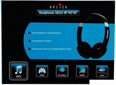Наушники Oklick HP-M211V