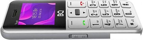 Кнопочный телефон BQ BQ-1866 Trust (белый)