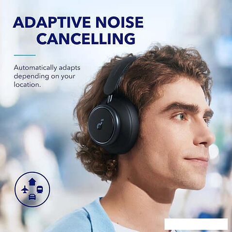 Наушники Anker SoundCore Space Q45 (черный)