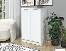 Тумба Интерлиния Концепт КТ-Т64 (белый платинум/белый платинум)