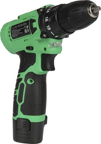 Дрель-шуруповерт Zitrek Green 12-Li Plus 083-1114 (с 2-мя АКБ)