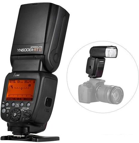 Вспышка Yongnuo Speedlite YN-600EX-RT II для Canon