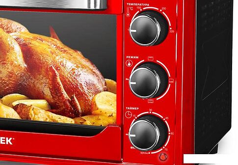 Мини-печь CENTEK CT-1537-30 (красный)