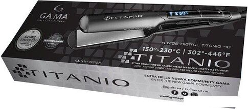 Выпрямитель GA.MA X-Wide Digital PTC 4D Titanio GI3036