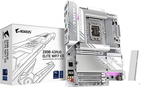 Материнская плата Gigabyte Z890 Aorus Elite WiFi7 Ice