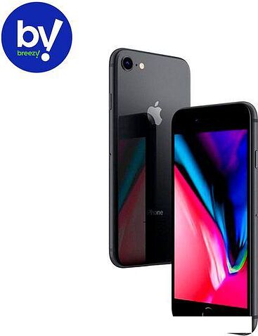 Смартфон Apple iPhone 8 64GB Воcстановленный by Breezy, грейд Q (серый космос)