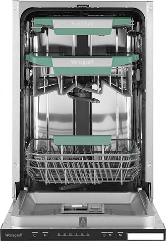Встраиваемая посудомоечная машина Weissgauff BDW 4536 D Inverter AutoOpen Infolight