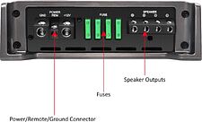 Автомобильный усилитель Recoil RED1200.1