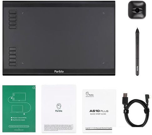 Графический планшет Parblo A610 Plus