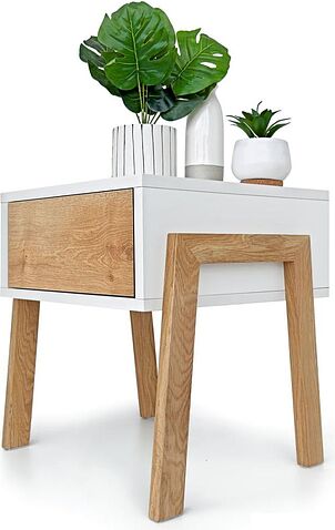 Комод Crafto Мунк 02 44x40x50 (белый дуб)