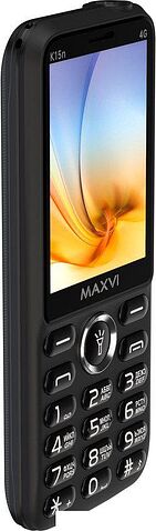 Телефон Maxvi K15n 4G (черный)