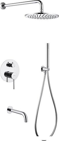 Душевая система  Abber Wasser Kreis AF8117 (хром)