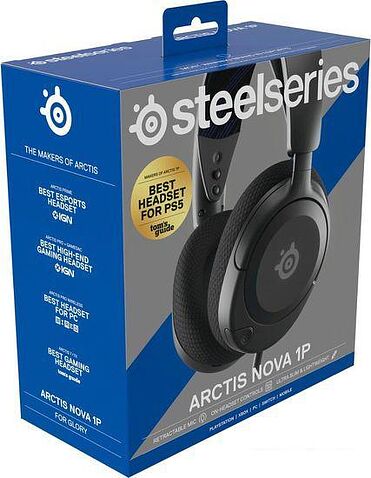Наушники SteelSeries Arctis Nova 1P (черный)