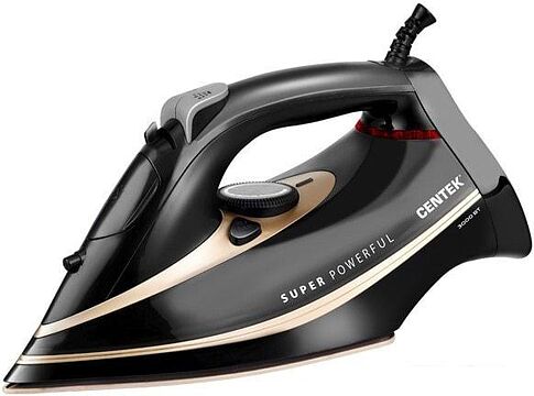 Утюг CENTEK CT-2346 (черный/золотистый) Утюг CENTEK CT-2346 (черный/золотистый)