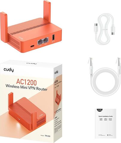 Wi-Fi роутер Cudy TR1200 1.0