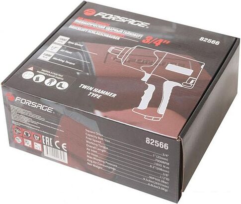 Пневматический гайковерт FORSAGE F-82566