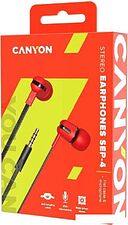 Наушники с микрофоном Canyon CNS-CEP4R