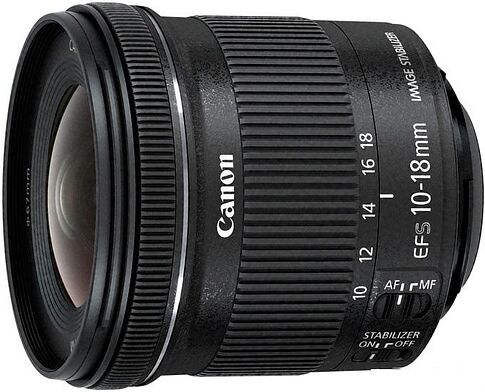 Объектив Canon EF-S 10-18mm f/4.5-5.6 IS STM