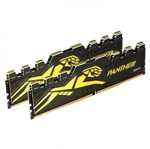 Оперативная память Apacer Panther Golden 2x8ГБ DDR4 3200 МГц AH4U16G32C28Y7GAA-2