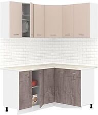 Готовая кухня Кортекс-мебель Корнелия Лира 1.5x1.3 (капучино/оникс/королевский опал) Готовая кухня Кортекс-мебель Корнелия Лира 1.5x1.3 (капучино/оникс/королевский опал)