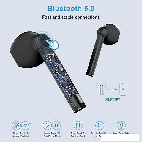 Наушники Lenovo HT30 (черный)