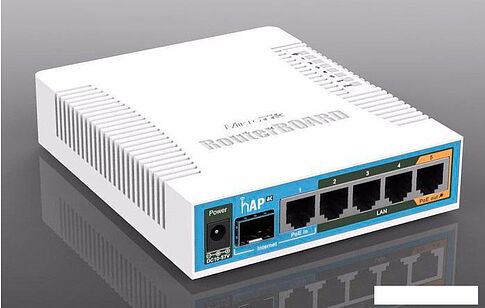Беспроводной маршрутизатор Mikrotik hAP ac [RB962UiGS-5HacT2HnT]
