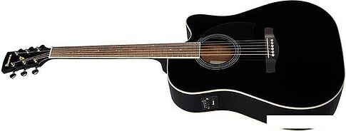 Электроакустическая гитара Ibanez PF15ECE-BK