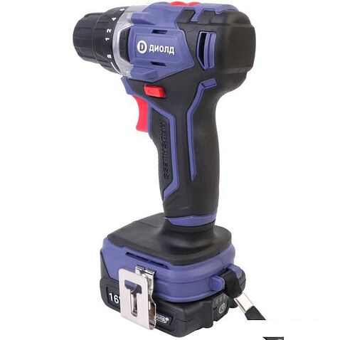 Дрель-шуруповерт ДИОЛД ДЭА-16Л-08 (с 2-мя АКБ, кейс)