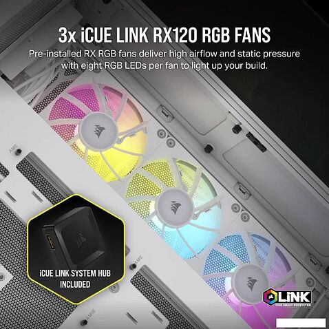 Корпус Corsair iCUE LINK 6500X RGB CC-9011270-WW