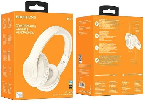 Наушники Borofone BO24 (бежевый)