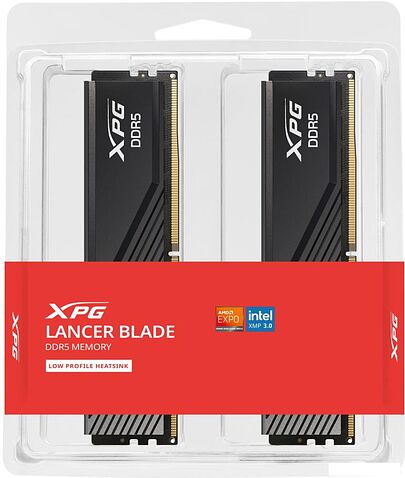 Оперативная память ADATA XPG Lancer Blade 2x32ГБ DDR5 5600 МГц AX5U5600C4632G-DTLABBK