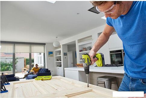 Дрель-шуруповерт Ryobi R18PD5-0 5133003595 (без АКБ)
