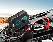 Портативное пусковое устройство с компрессором Soft Drive CAR2831 Портативное пусковое устройство с компрессором Soft Drive CAR2831