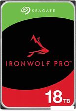Жесткий диск Seagate IronWolf Pro 18TB ST18000NT001