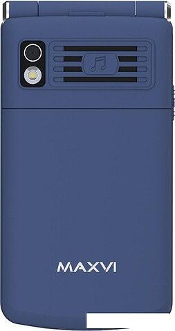 Кнопочный телефон Maxvi E11 (темно-синий)
