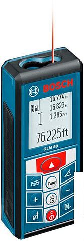 Лазерный дальномер Bosch GLM 80 Professional (0601072300)