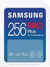 Карта памяти Samsung PRO Plus 2023 SDXC 256GB (с кардридером)