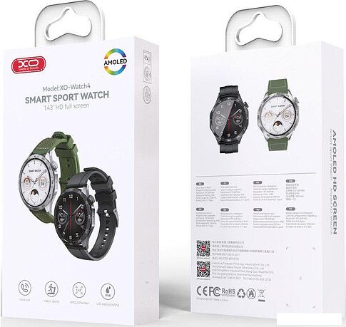 Умные часы XO Watch 4 (зеленый)