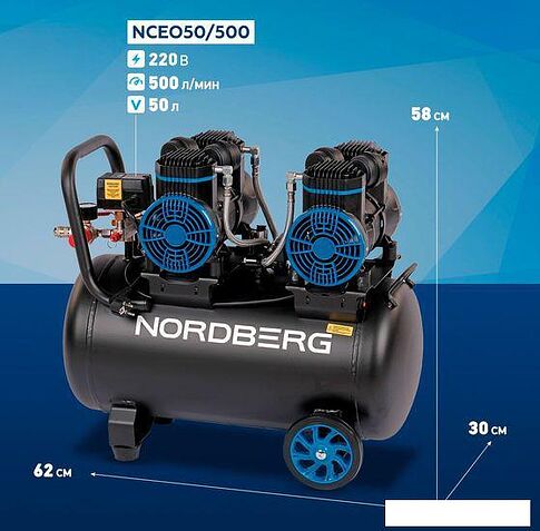 Компрессор Nordberg NCEO50/500