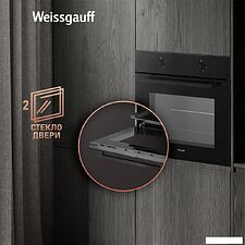 Электрический духовой шкаф Weissgauff EOM 108 PDB