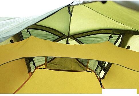 Экспедиционная палатка TRAMP Rock 2 v2 (зеленый)