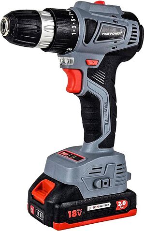 Дрель-шуруповерт Profipower MKBL-18BT (с 2-мя АКБ, кейс)