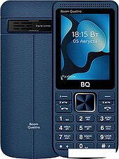 Кнопочный телефон BQ-Mobile BQ-2455 Boom Quattro (синий)