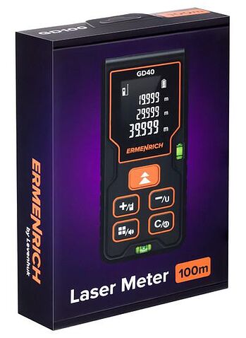 Лазерный дальномер Ermenrich Reel GD100 81424
