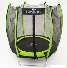 Батут Calviano Outside Master Green 140 см - 4.5ft (внешняя сетка, складной, без лестницы) Батут Calviano Outside Master Green 140 см - 4.5ft (внешняя сетка, складной, без лестницы)